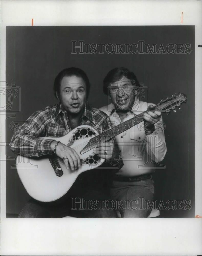 1978 Press Photo Roy Clark &amp; Buck Owens - cvp05632 - Historic Images