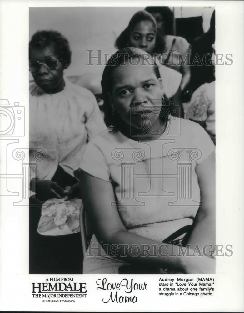1993 Press Photo Audrey Morgan in Love Your Mama - cvp18795 - Historic Images