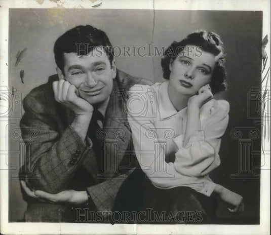 1940 Press Photo Vilma and Buddy Ebsen Character Actor Vaudeville Performers - Historic Images