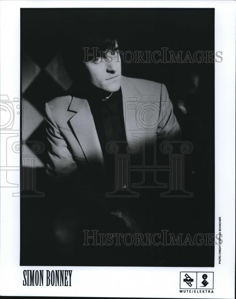 1992 Press Photo Simon Bonney Rock Musician Singer - cvp01224 - Historic Images