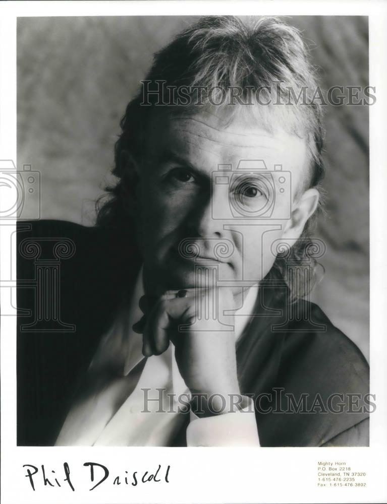 1996 Press Photo Phil Driscoll Gospel Christian Singer Songwriter Musician - Historic Images