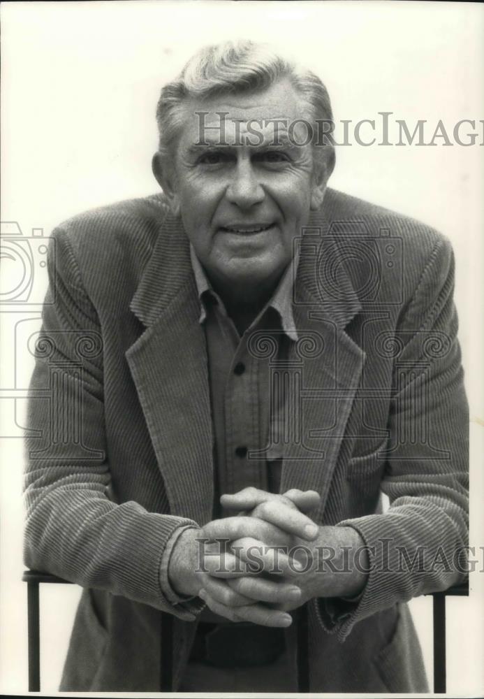 1987 Press Photo Andy Griffith - cvp17485 - Historic Images