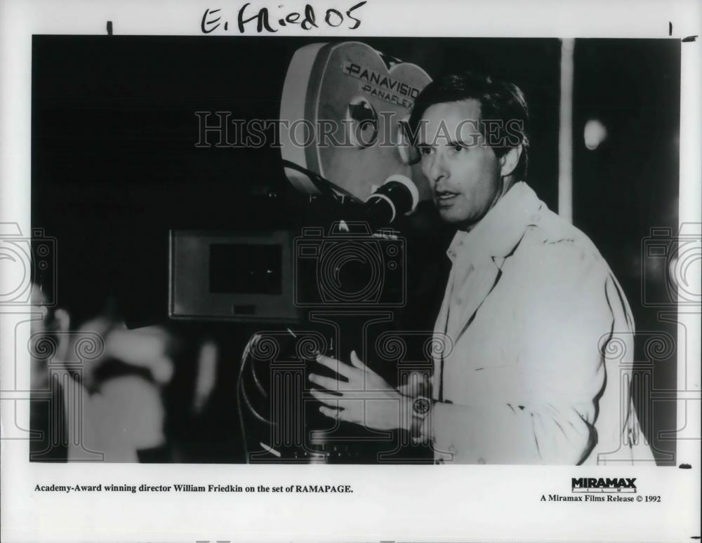 1992 Press Photo William Friedkin Director of Ramapage - cvp18445 - Historic Images