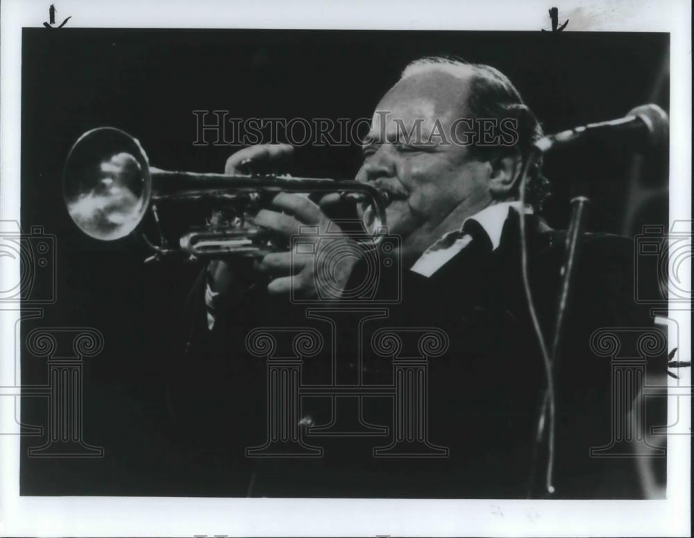 1985 Press Photo Trumpeter Billy Butterfield - cvp08193 - Historic Images