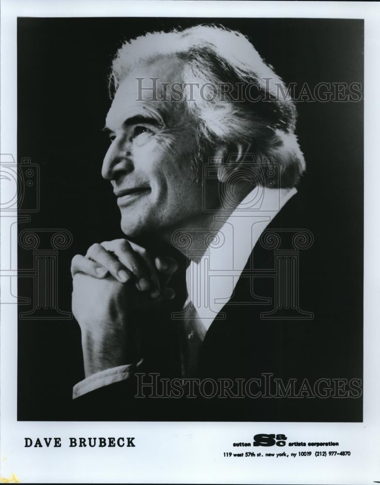 1991 Press Photo Dave Brubeck - cvp01169 - Historic Images