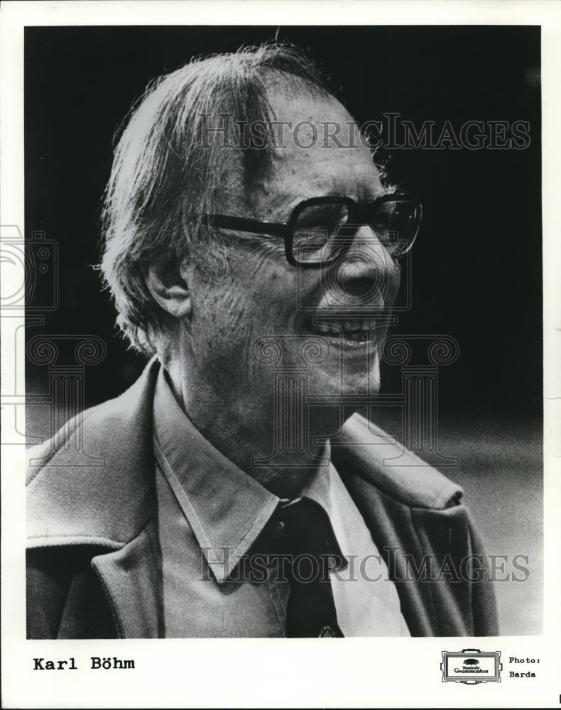 1979 Press Photo Karl Bohm Conductor - Historic Images