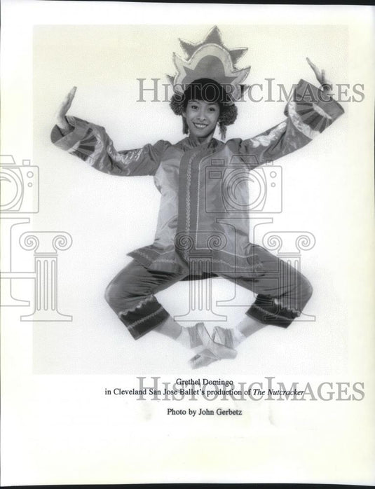 1999 Press Photo Grethel Domingo in The Nutcracker Cleveland San Jose Ballet - Historic Images