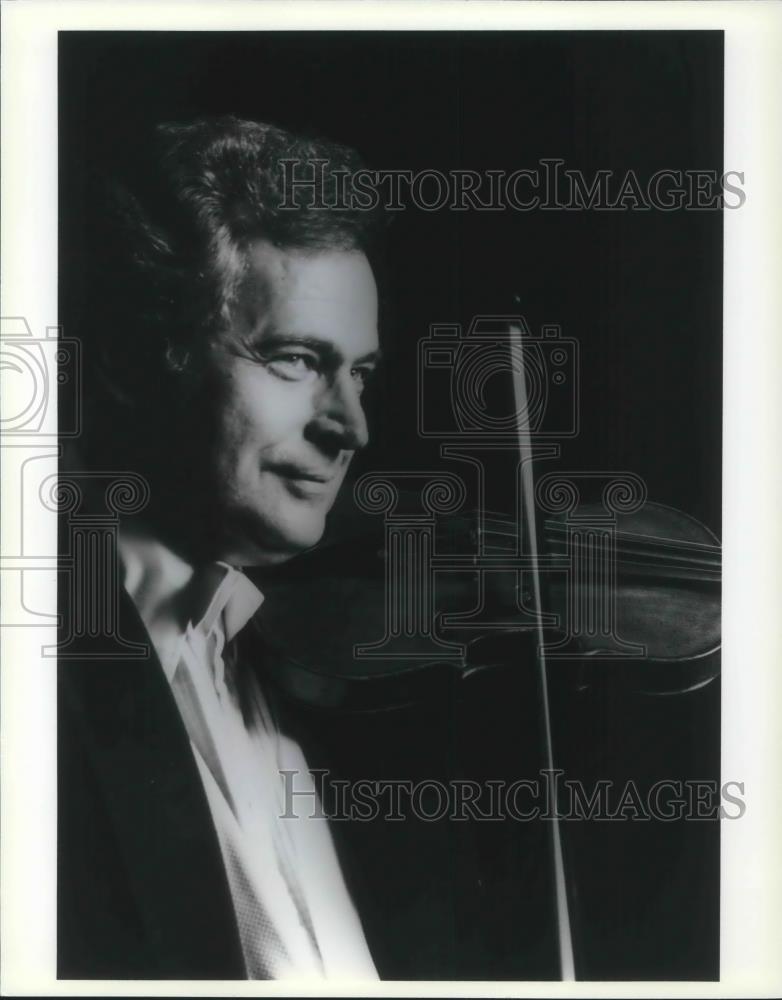 1990 Press Photo Erich Eichhorn Violinist - cvp05911 - Historic Images