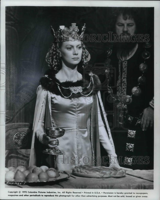 1972 Press Photo Francesca Annis in Mac Beth - cvp14934 - Historic Images