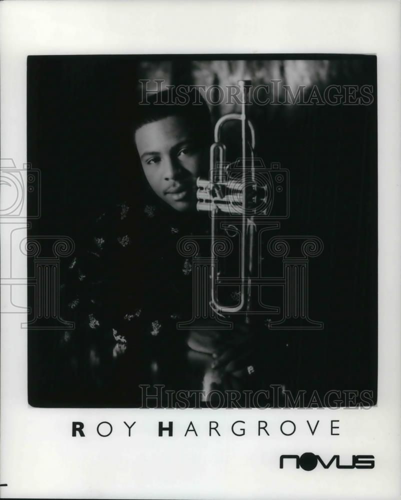 1990 Press Photo Roy Hargrove Musician - cvp17192 - Historic Images