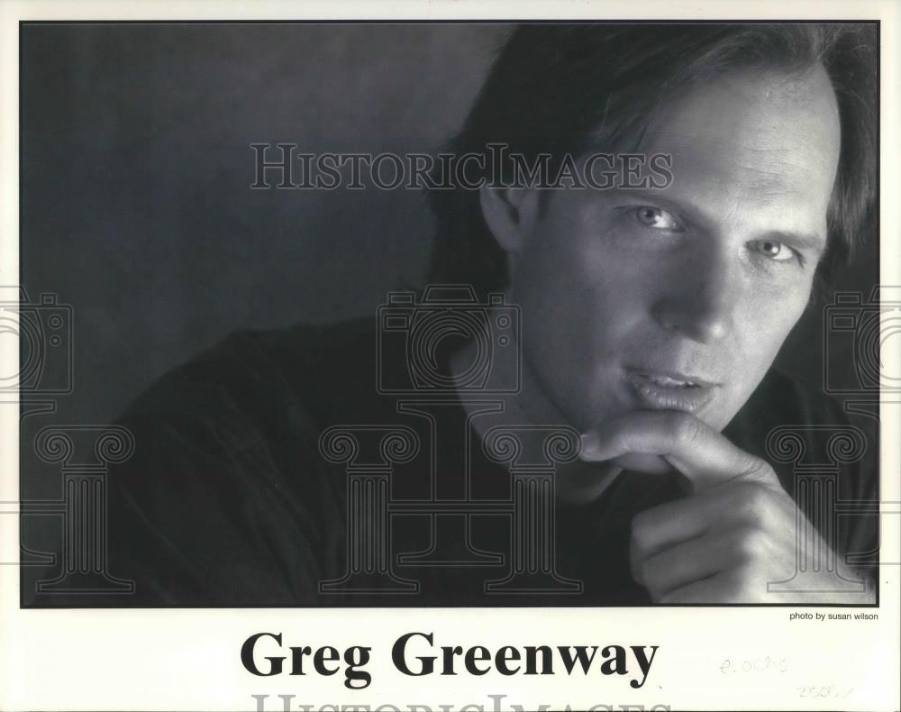 1996 Press Photo Greg Greenway Folk Singer Songwriter Musician - cvp13052 - Historic Images