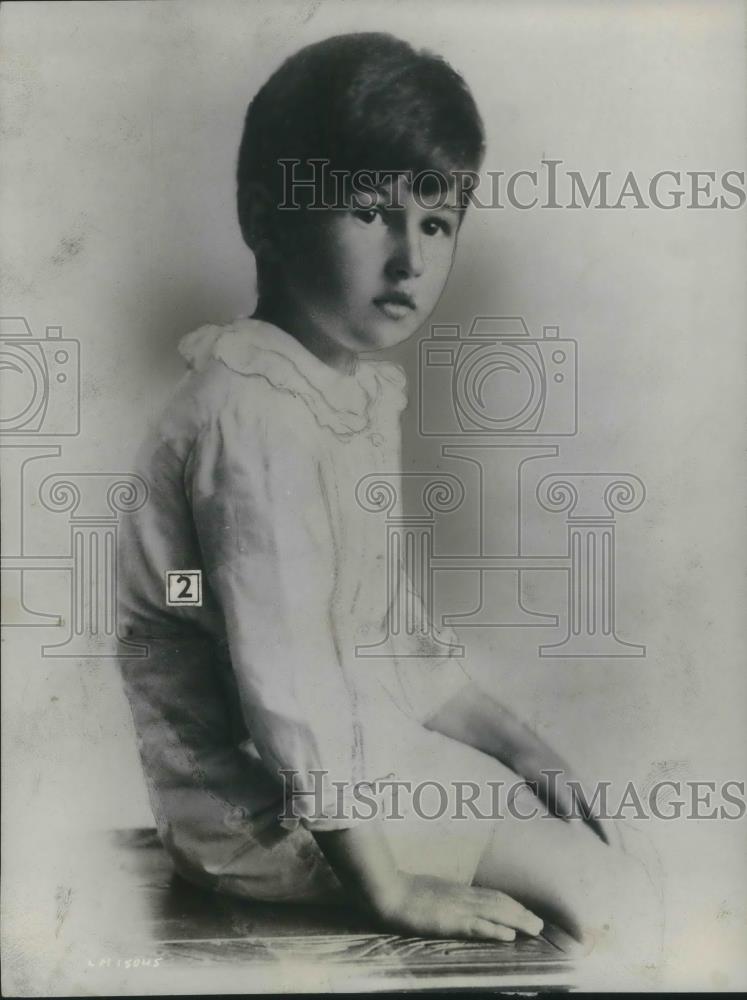 1954 Press Photo Stewart Granger English Film Actor as a child - cvp13279 - Historic Images