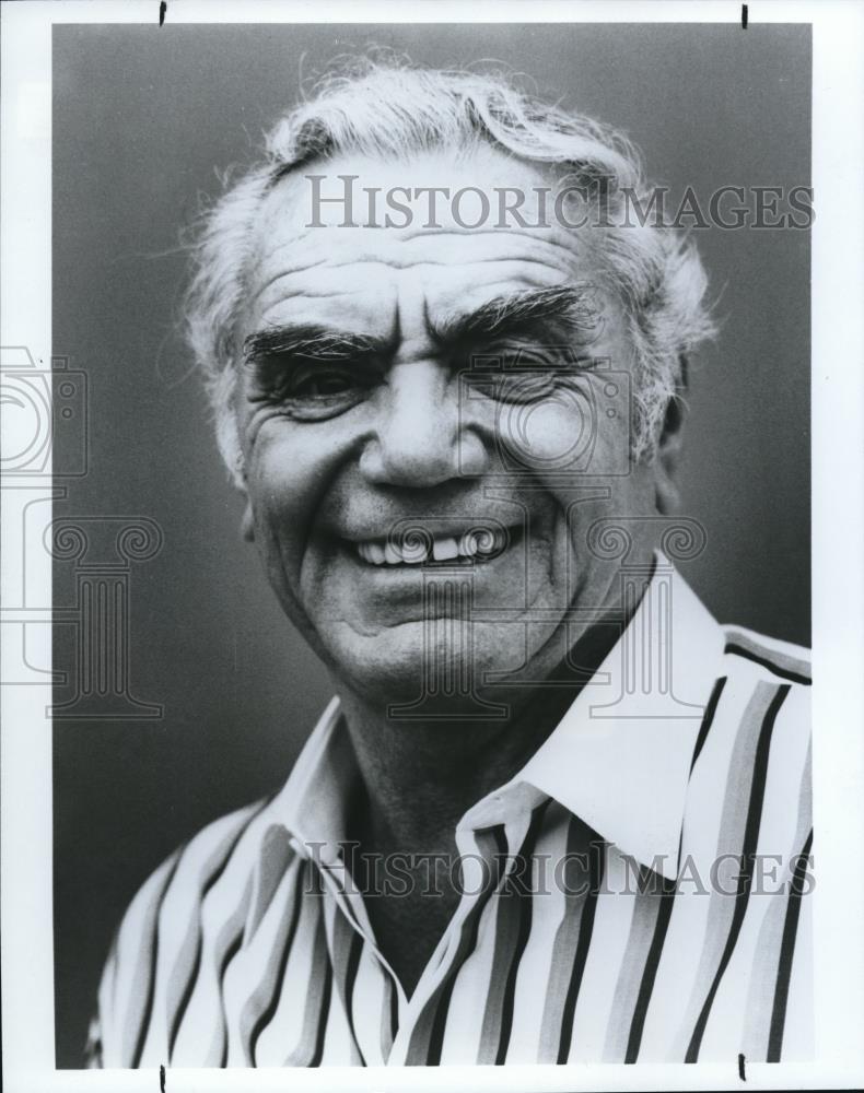 1983 Press Photo Ernest Borgnine Actor - cvp00532 - Historic Images