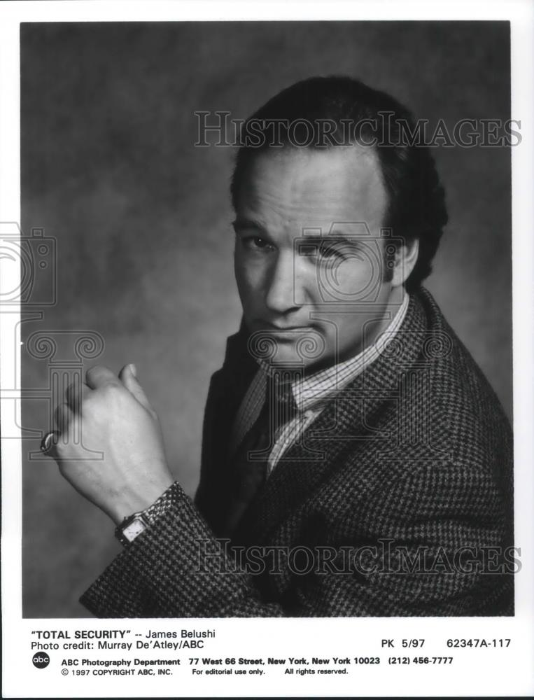 1997 Press Photo James Belushi stars on Total Security - cvp10751 - Historic Images