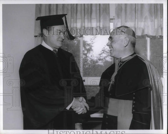 1969 Press Photo Bob Hope & Clarence Eluclid - cvp06530 - Historic Images