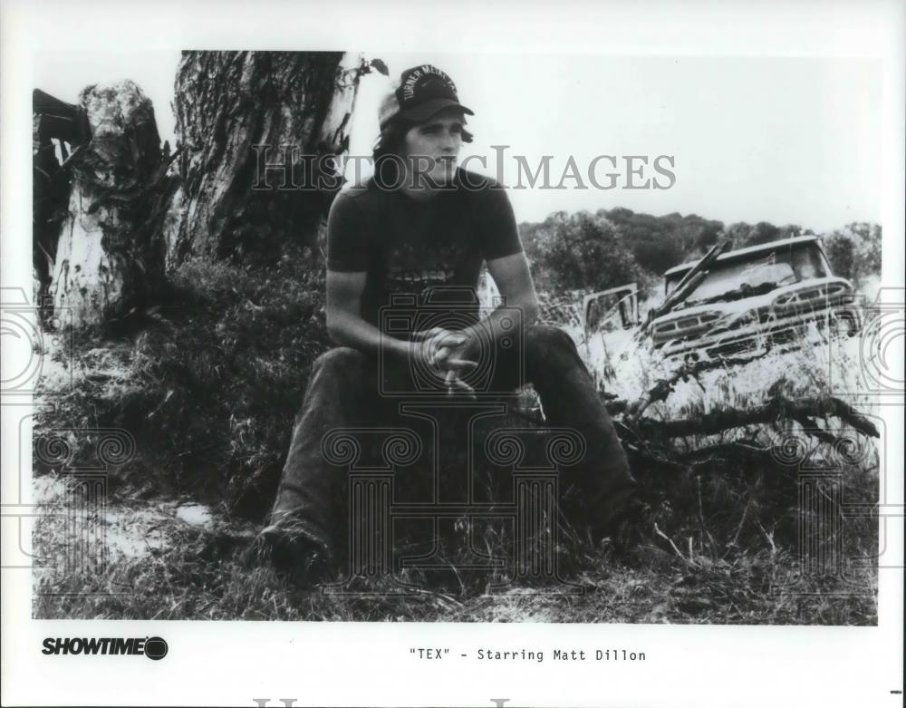 1985 Press Photo Matt Dillon in Tex - cvp09396 - Historic Images