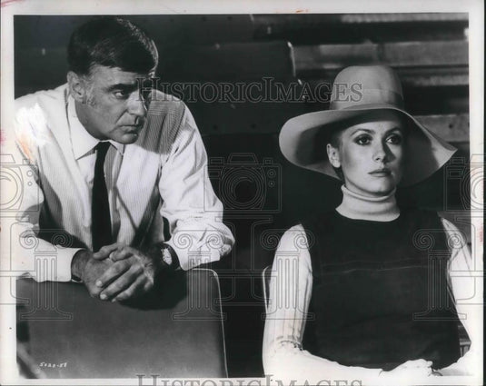1969 Press Photo Catherine Deneuve in The April Fools - cvp03056 - Historic Images