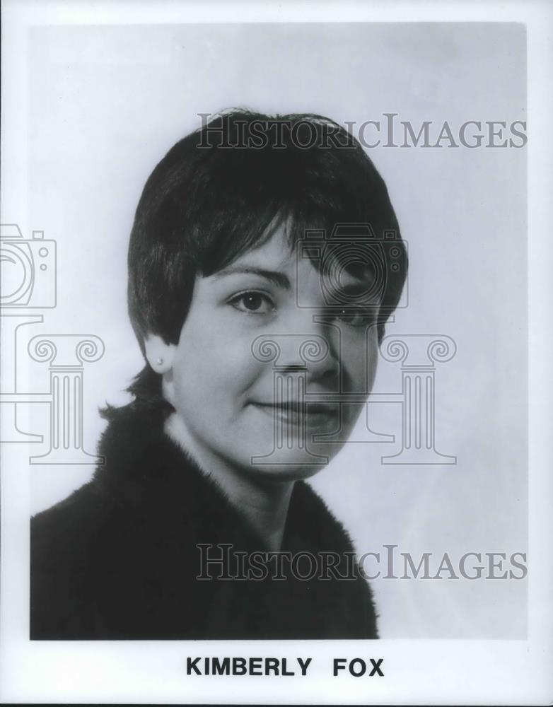 1988 Press Photo Kimberly Fox - Historic Images