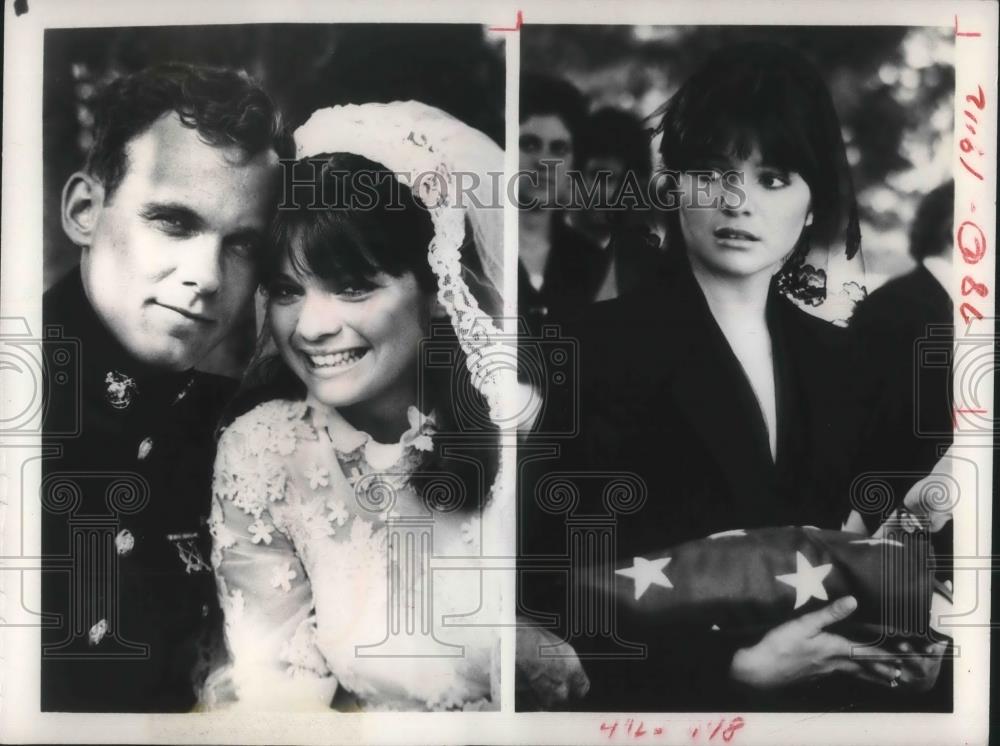 1980 Press Photo Valerie Bertinelli David James Carroll in The Promise of Love - Historic Images