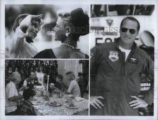 1984 Press Photo Craig T. Nelson Gabriel Damon Cindy Pickett Keenan Wynn - Historic Images