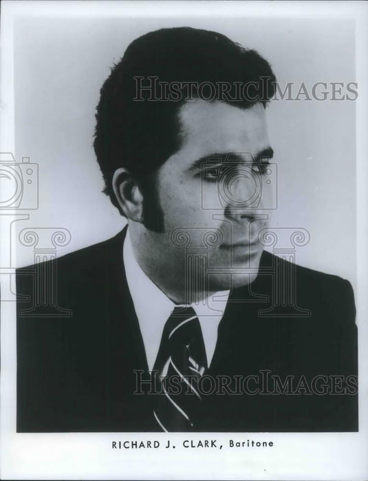 1980 Press Photo Richard H Clark of Cleveland Opera - cvp05640 - Historic Images
