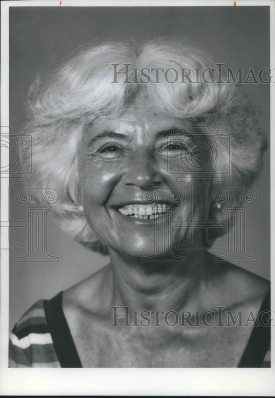 1977 Press Photo Meriam Cole TV Personality - cvp07181 - Historic Images