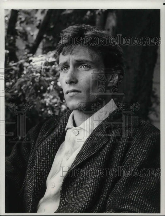 1984 Press Photo John Hammond stars as John Geyser in The Blue and the Gray - Historic Images
