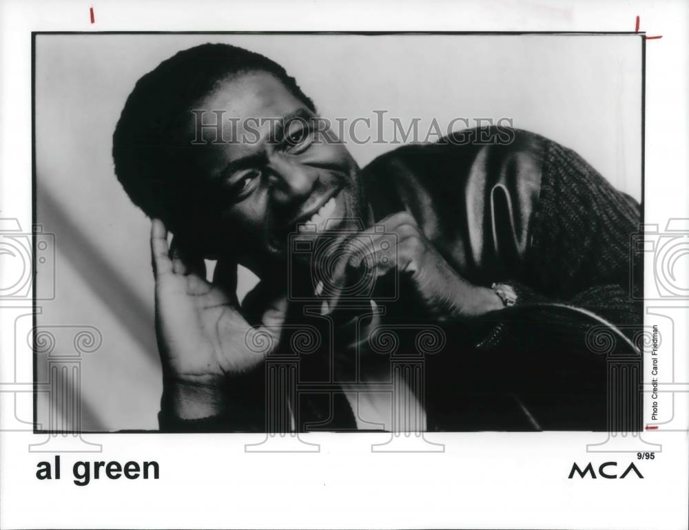 1995 Press Photo Al Green - cvp16830 - Historic Images