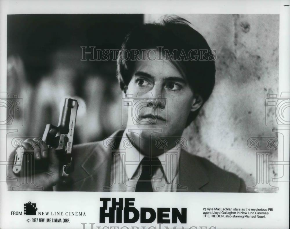 1987 Press Photo Kyle MacLachlan in The Hidden - cvp12511 - Historic Images