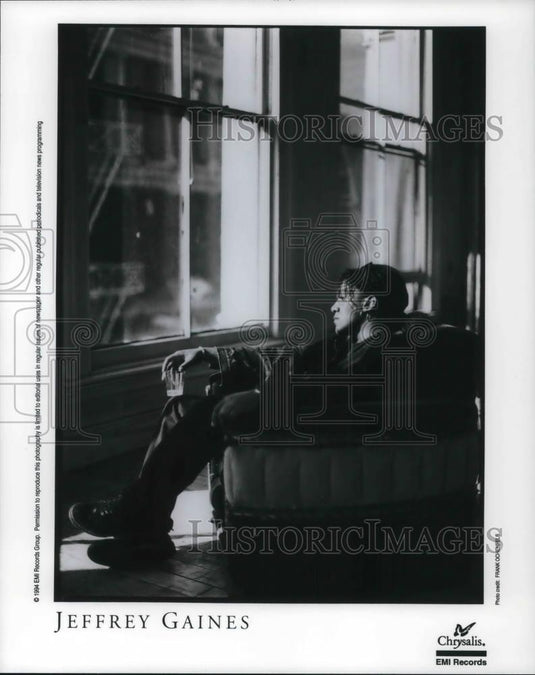 1994 Press Photo Jeffrey Gaines Alternative Rock Singer Songwriter Guitarist - Historic Images
