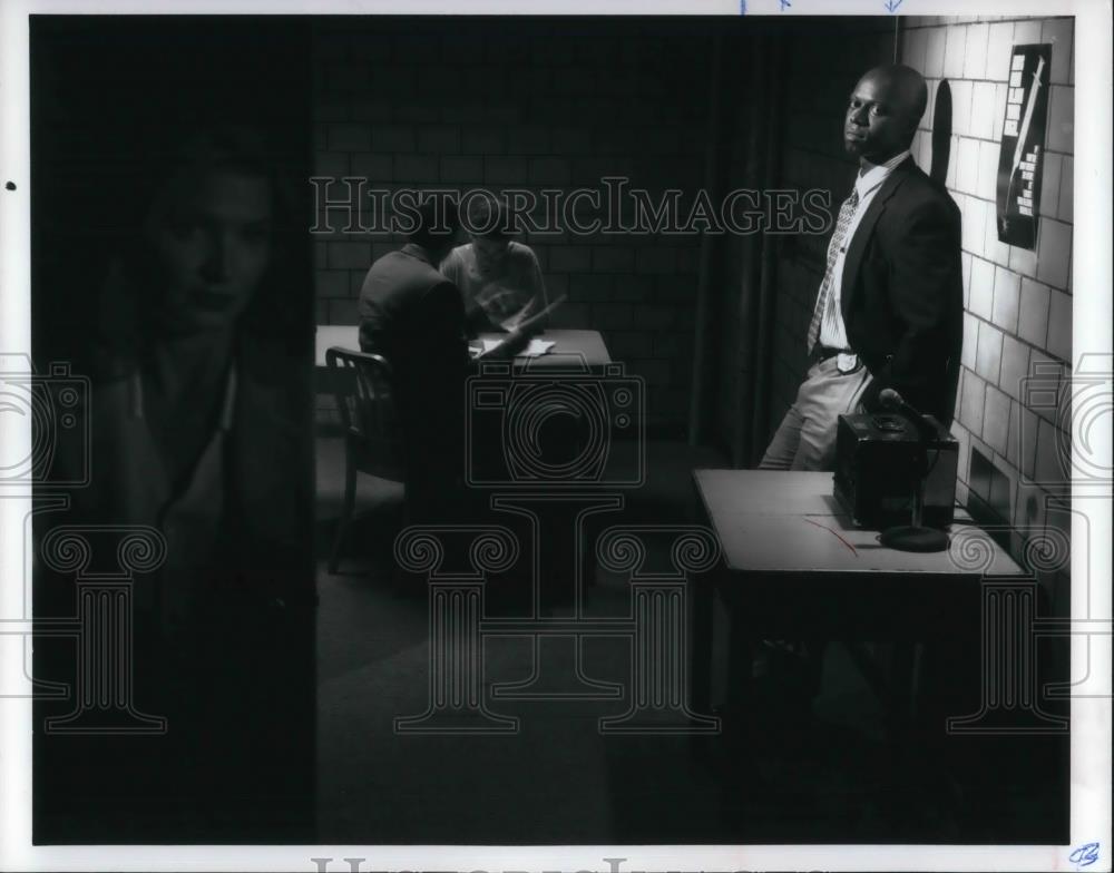 Press Photo Isabella Hoffman, Kyle Secor, Andrew Braugher in Life on the Street - Historic Images