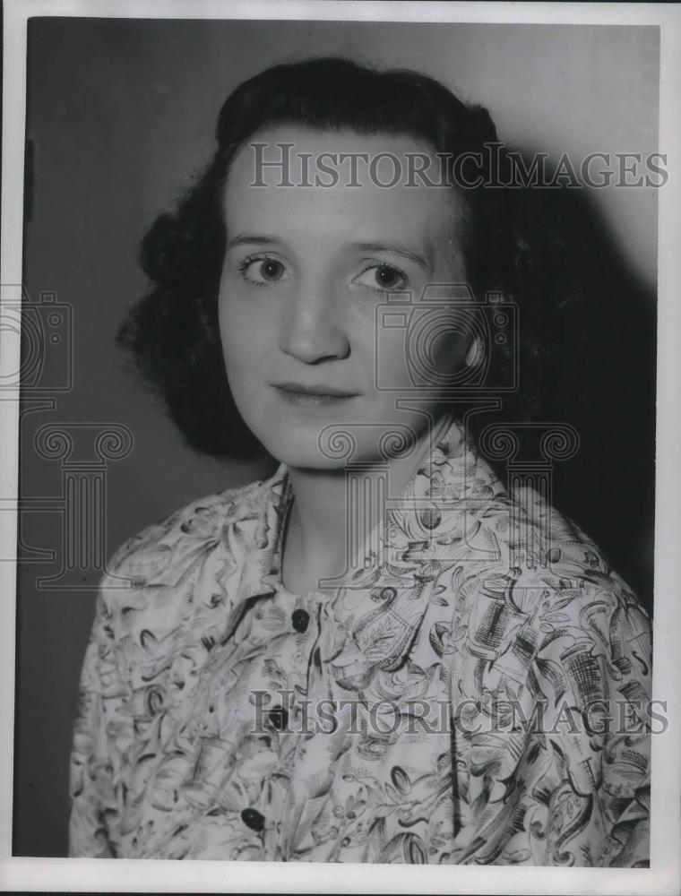 1949 Press Photo Mrs Bettie Allen Dorsey Singer - cvp04459 - Historic Images