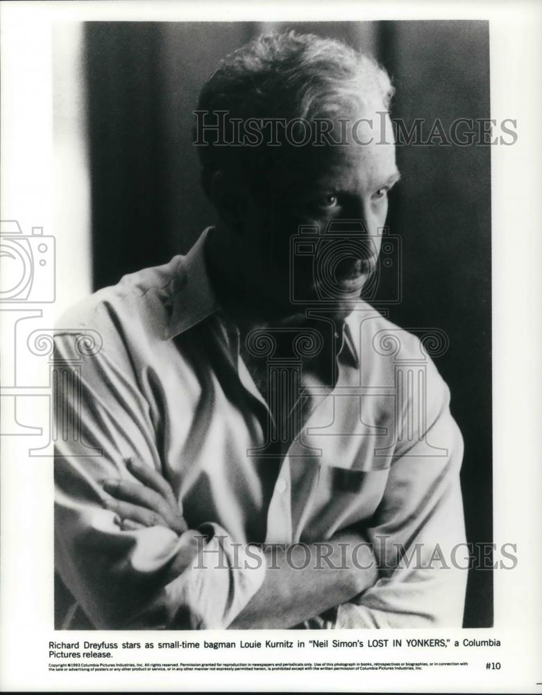 1993 Press Photo Richard Dreyfuss stars in Niel Simon's Lost in Yonkers - Historic Images