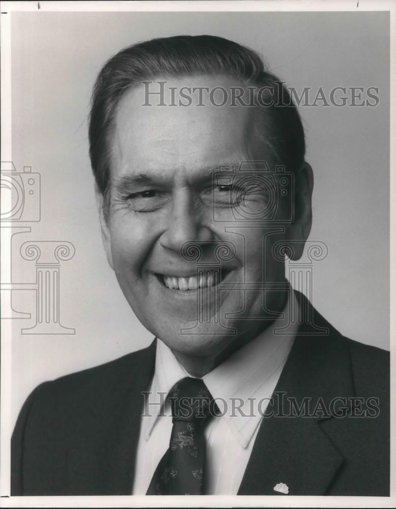 1988 Press Photo Del Donahoo Reporter Anchor on WKYC-TV - cvp04446 - Historic Images