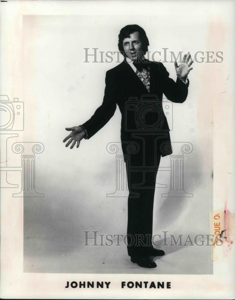 1977 Press Photo Johnny Fontane - cvp15332 - Historic Images