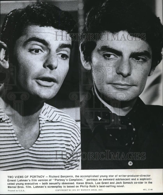 1974 Press Photo Richard Benjamin in Portnoy's Complaint - cvp00977 - Historic Images