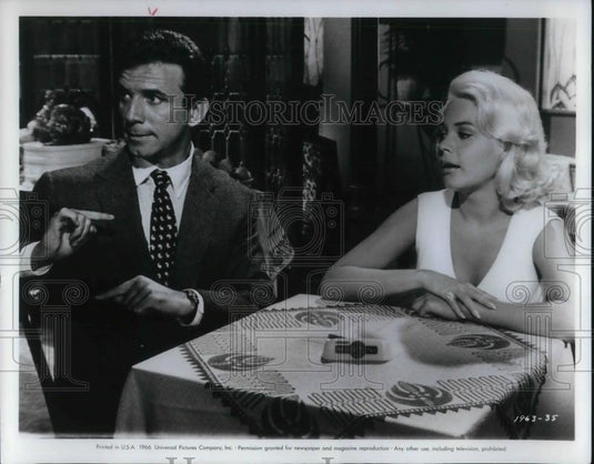 1966 Press Photo Tony Franciosa and Sandra Dee - cvp18382 - Historic Images