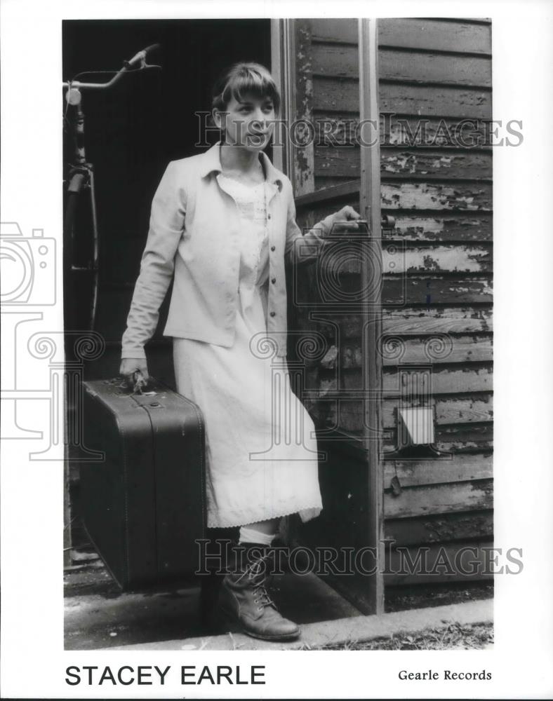 1999 Press Photo Stacey Earle Country Music Singer Songwriter Musician - Historic Images