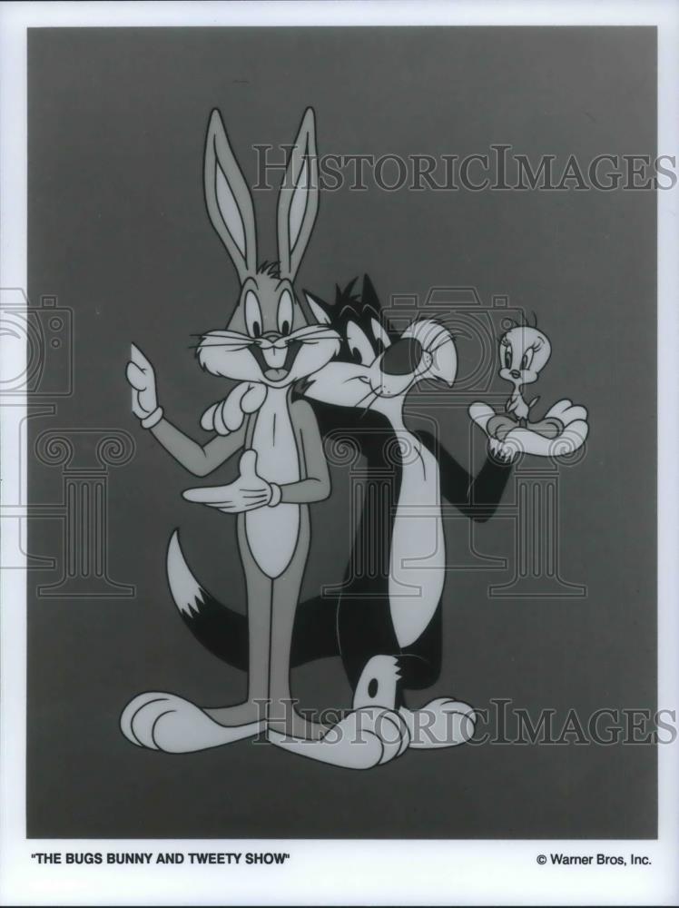 Press Photo Bugs Bunny Sylvester and Tweety Bird - cvp09342 - Historic Images