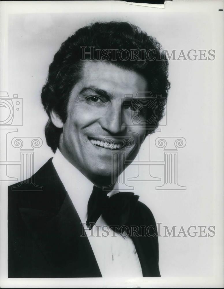 1981 Press Photo Sergio Franchi - cvp18286 - Historic Images