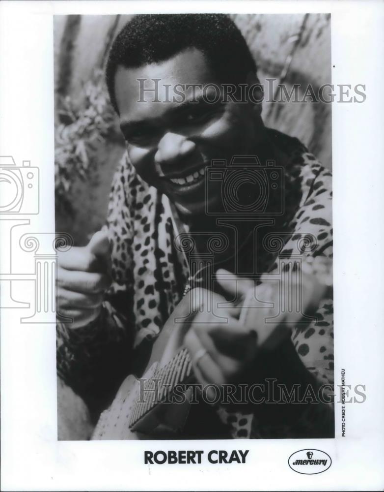 1992 Press Photo Robert Cray Blues Guitarist Singer - cvp01817 - Historic Images