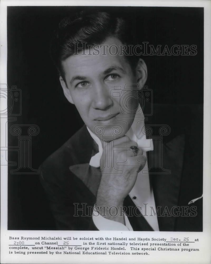 Press Photo Bass Raymond Michaelski - cvp19744 - Historic Images