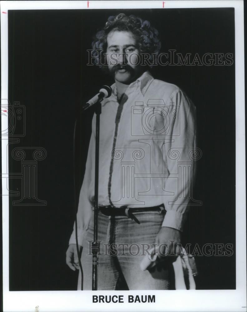 1979 Press Photo Bruce Baum Stand-Up Prop Comedian - cvp05217 - Historic Images