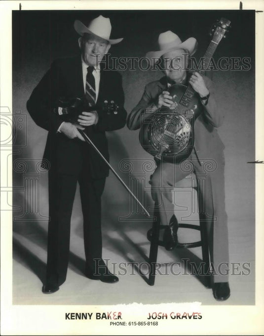 1996 Press Photo Kenny Baker & Josh Graves - cvp08429 - Historic Images