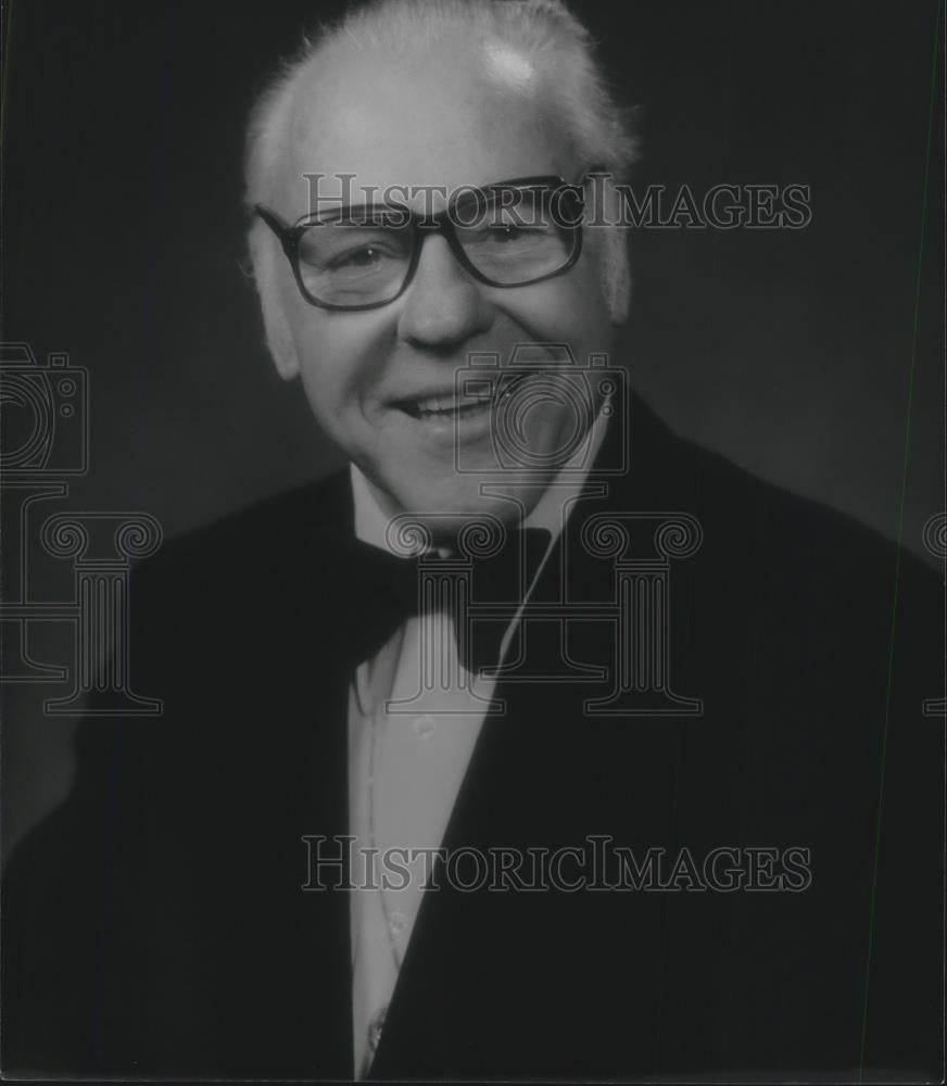 1986 Press Photo Gaylord Carter Pipe Organist - cvp07446 - Historic Images
