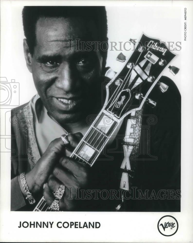 1994 Press Photo Johnny Copeland Texas Blues Guitarist Singer - cvp05499 - Historic Images