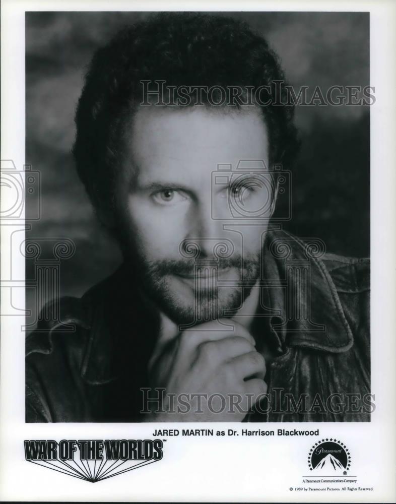 1989 Press Photo Jared Martin as Dr. Harrison Blackwood in War of the Worlds - Historic Images