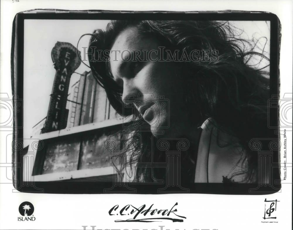 1995 Press Photo C.C. Adcock Blues Rock Singer Songwriter Musician Compsoer - Historic Images