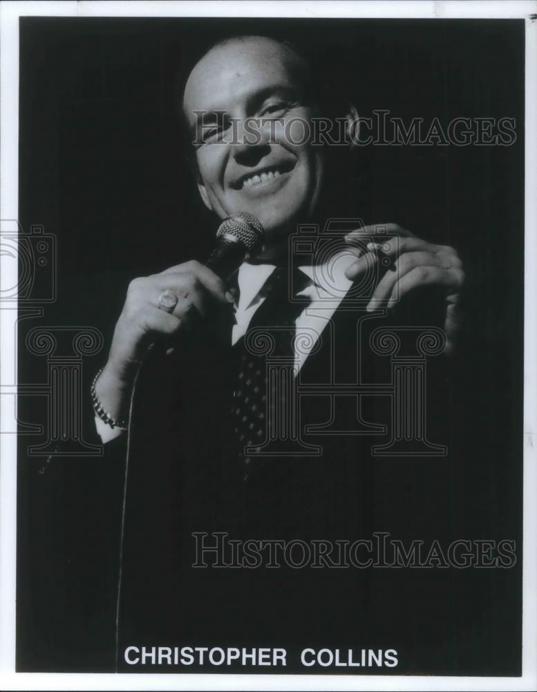 1992 Press Photo Christopher Collins Actor Comedian Voice Artist - cvp03918 - Historic Images