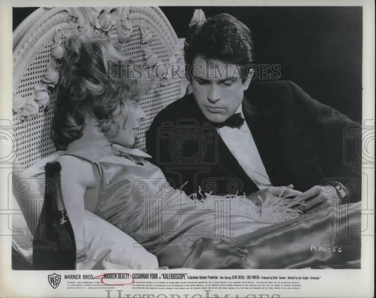 1967 Press Photo Warren Beatty and Susannah York in Kaleidoscope - cvp06678 - Historic Images